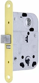 Замок врезной ФАБРИКА ЗАМКОВ L 004 SB матовый хром