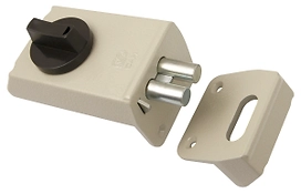 Накладной замок ПроСам серый