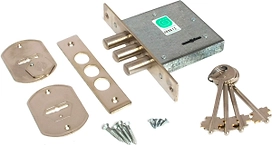 Сувальдный замок Гардиан 10.01 хром