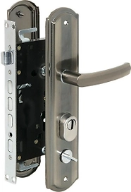 Цилиндровый замок Palladium 405 серебряно-черный