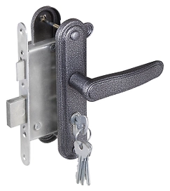 Цилиндровый замок Зенит ЗВ4-3.03 серебро