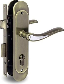 Цилиндровый замок Palladium 1706 AB/CP античная бронза