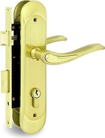 Цилиндровый замок Palladium 1706 SG/GP матовое золото