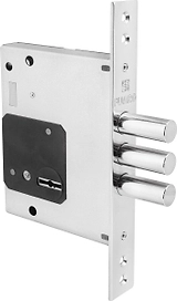 Сувальдный замок FUARO V25/S-3R16 хром