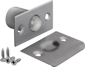 Дверная защелка FUARO 26x53x23 мм металл хром