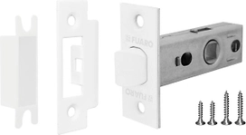 Дверная защелка FUARO PLASTIC P12-45-25 WH-19 пластик
