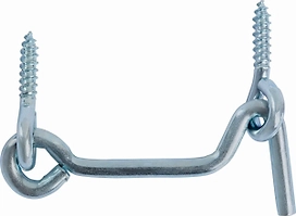 Крючок ветровой LUX-TOOLS шуруп-кольцо 60 мм цинк