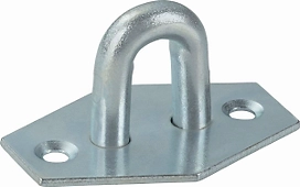 Петля для затвора LUX-TOOLS 45х31 мм сталь