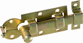 Дверная задвижка LUX-TOOLS 60х25 мм сталь