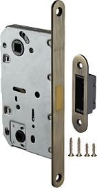 Дверная защелка FUARO 100x22x20 мм металл бронза