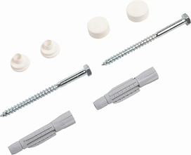 Дюбели распорные для крепления унитаза LUX-TOOLS 10х56 мм 2 шт