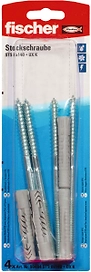 Дюбель универсальный распорный Fischer UX 8x140 мм 4 шт