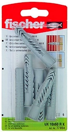 Дюбель универсальный распорный Fischer UX 10x60 мм 24 г