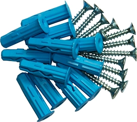 Дюбель ЕВРОПАРТНЕР MULTI 8x32 мм с шурупом 4,5х40 мм 10 шт