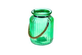 Банка декоративная стеклянная микс D15 см