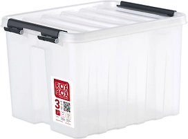 Контейнер ROXBOX полипропиленовый прозрачный 140х170х210 мм 3,5 л