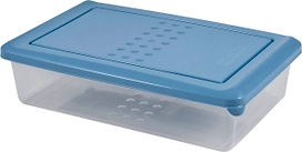 Контейнер Plast Team Pattern темно-голубой 0,75 л