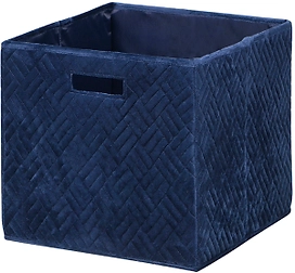Контейнер 110306 текстиль синий 330x380x330 мм 40 л