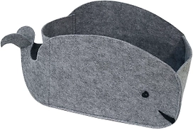 Органайзер для хранения Eva Корзинка FUNNY Кит 34х20х24см