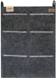 Органайзер для хранения подвесной Eva CLASSIC тёмно-серый 45х60см