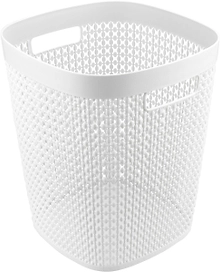 Корзина для бумаг IDEA ПИРУЛА 10Л белая