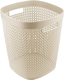 Корзина для бумаг IDEA ПИРУЛА 10Л латте