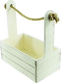 Ящик деревянный бежевый 25x15x30 см