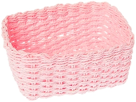 Корзина Мattina картон розовая 110x240x180 мм