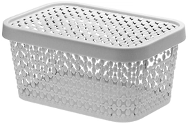 Коробка Пирула полипропиленовая смоки 90x130x190 мм 1,5 л