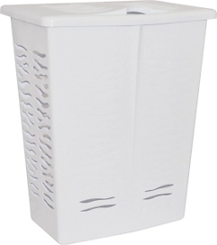 Корзина BranQ aqua пластик белый 595х480х345 60 л