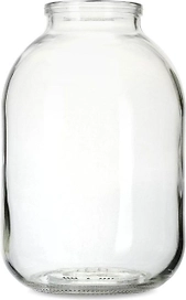 Банка для пищевой жидкости 3 л прозрачная