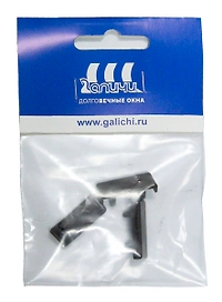 Заглушка Galichi для водосливного отверстия пластик коричневые