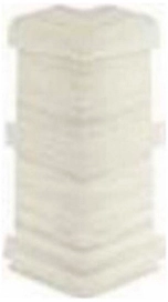 Наружный угол напольного плинтуса VOX Magnum ясень сибирский 65 мм 2 шт