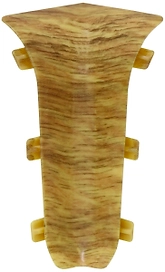 Внутренний угол напольного плинтуса WIMAR дуб обыкновенный 68 мм 2 шт