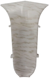 Внутренний угол напольного плинтуса WIMAR дуб эверест 58 мм 2 шт