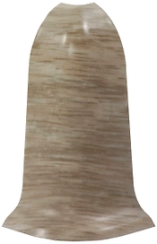 Наружный угол напольного плинтуса WIMAR дуб рене 58 мм 2 шт