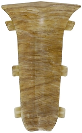 Внутренний угол напольного плинтуса WIMAR дуб гроссо 86 мм 2 шт