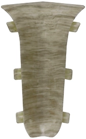 Внутренний угол напольного плинтуса WIMAR дуб рене 86 мм 2 шт