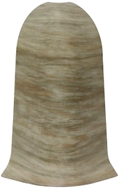 Наружный угол напольного плинтуса WIMAR дуб рене 86 мм 2 шт