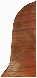 Заглушка напольного плинтуса тиктона 47 мм 2 шт