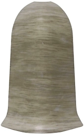 Наружный угол напольного плинтуса WIMAR дуб аргенто 86 мм 2 шт