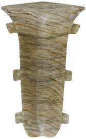 Внутренний угол напольного плинтуса WIMAR дуб эллора 68 мм 2 шт