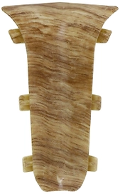 Внутренний угол напольного плинтуса WIMAR дуб летний 68 мм 2 шт