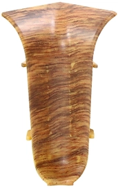 Внутренний угол напольного плинтуса WIMAR дуб скальный 58 мм 2 шт