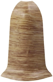 Наружный угол напольного плинтуса WIMAR дуб гроссо 58 мм 2 шт