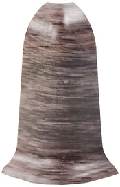 Наружный угол напольного плинтуса WIMAR дуб каменный 58 мм 2 шт