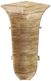 Внутренний угол напольного плинтуса WIMAR дуб пальмира 58 мм 2 шт