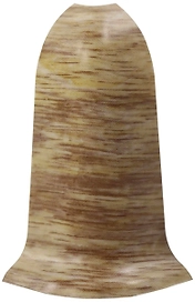 Наружный угол напольного плинтуса WIMAR дуб пальмира 58 мм 2 шт