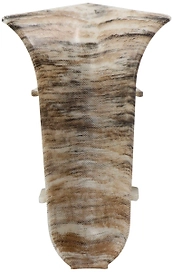 Внутренний угол напольного плинтуса WIMAR дуб сальса 58 мм 2 шт