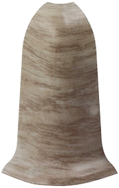 Наружный угол напольного плинтуса WIMAR дуб новарский 58 мм 2 шт